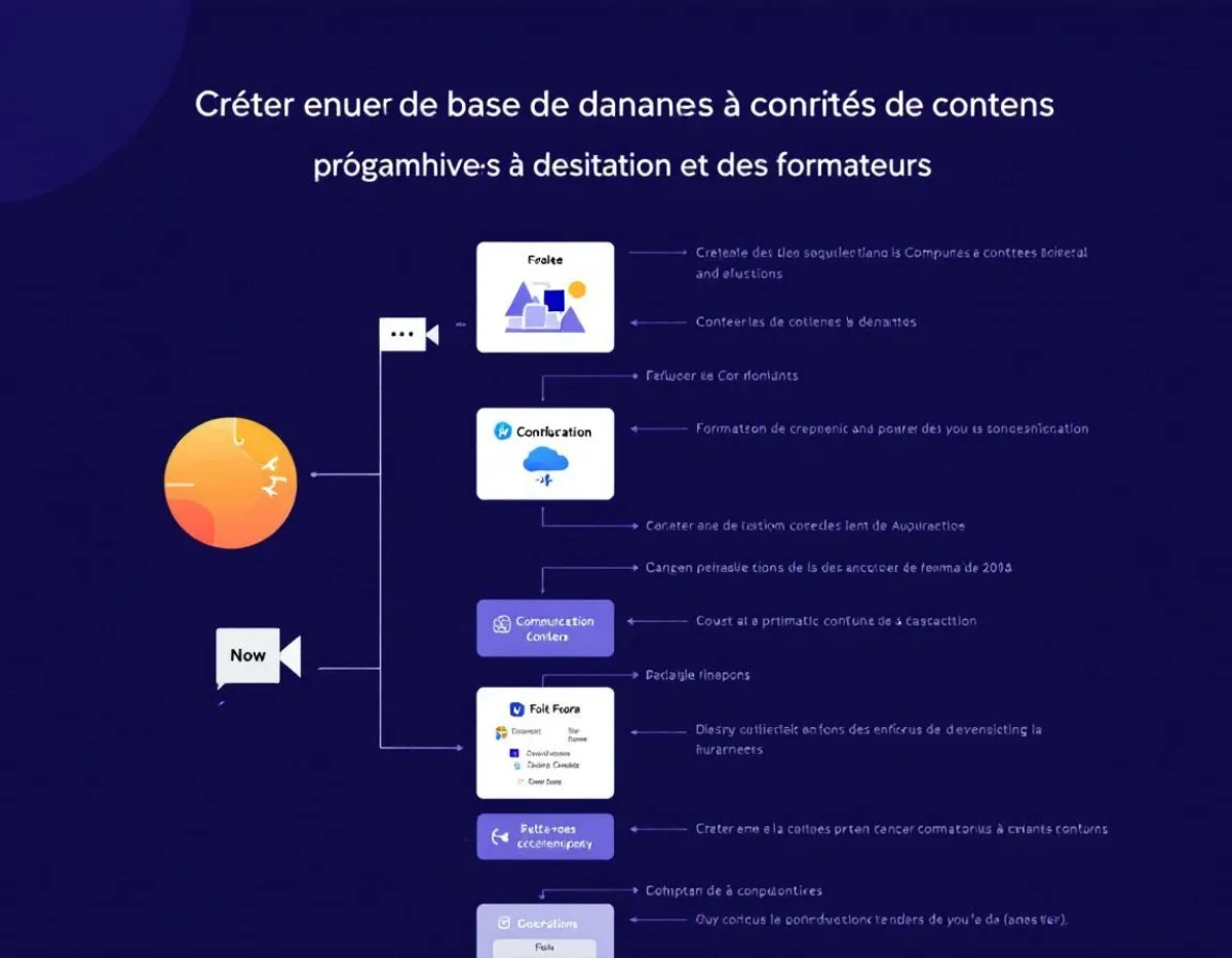 Créer une base de données de contenus pédagogiques à destination des formateurs