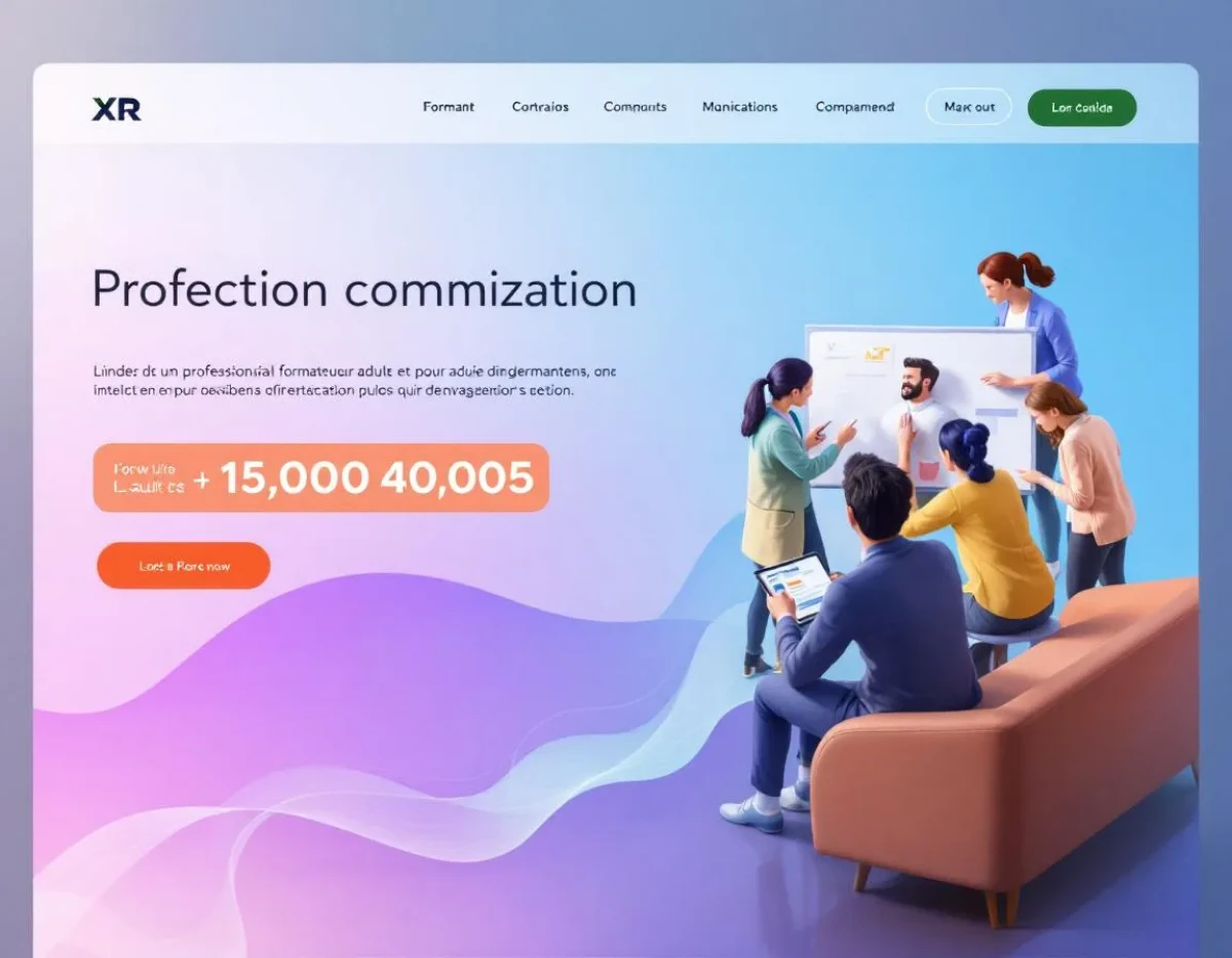 Titre professionnel formateur pour adulte et développement d'un studio de formation XR